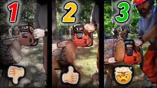 Fixing Poor Chainsaw Performance  Echo CS310 vs Husqvarna 545 [upl. by Oirram494]