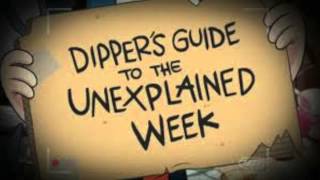 Gravity Falls  Dippers Guide to the Unexplained Week  Puzzle Pieces [upl. by Collins]