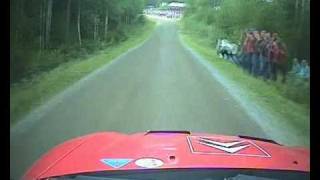 Sebastien Loeb onboard Rally Finland 2005 SS17 [upl. by Cowey]