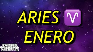 Aries ♈️ ENERO ramsesvidente horoscopomensual aries enero [upl. by Eimaraj]