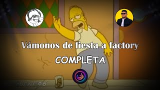 HOMERO IA bailando FIESTA FACTORY cover EXTENDIDO [upl. by Earesed]