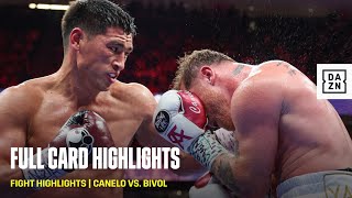 FULL CARD HIGHLIGHTS  Canelo Álvarez vs Dmitry Bivol [upl. by Yrret]