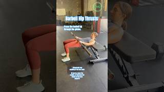 How to Barbell Hip Thrusts glutes exercise workout [upl. by Ecidnarb631]