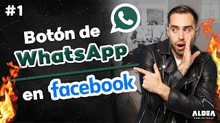 Agregar el Botón de WhatsApp en publicaciones de Facebook en 2024 [upl. by Handler492]