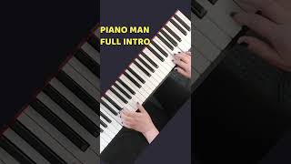 Billy Joel Piano Man FULL INTRO [upl. by Eidnarb]