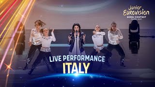 Elisabetta Lizza  Specchio Mirror On The Wall  LIVE  Italy 🇮🇹  Junior Eurovision 2021 [upl. by Aihselef]