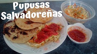 Como hacer pupusas Salvadoreñas para principiantes [upl. by Nahbois]