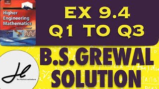 Bs Grewal engineering mathematics ex 94 solutions [upl. by Ettesil770]