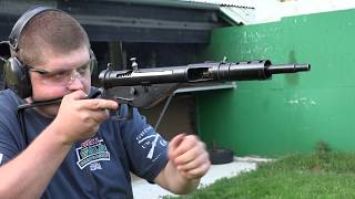 Shooting the STEN Mk II submachine gun  Gs HD Gun Show [upl. by Ramel]