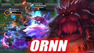 WILD RIFT ORNN SUPPORT IS ACTUALLY OP [upl. by Ayanal]