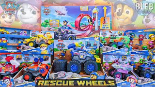 Paw Patrol RESCUE WHEELS toy collection unboxing ASMR  Super Loop Tower HQ l ASMR toy review [upl. by Lamoureux]