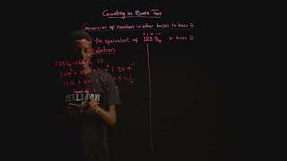 JSS1  Number base  Conversion of numbers in other bases to base 2  1 [upl. by Ttik40]