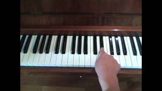 JLS  Take A Chance On Me Piano Tutorial [upl. by Brody448]