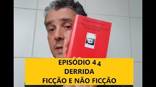 O DISCURSO FILOSÓFICO DA MODERNIDADE de Jurgen Habermas Episódio 44 Derrida Ficção e Não Ficção [upl. by Atrebla947]