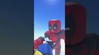 Like a Prayer Choir Version Deadpool and Wolverine roblox andabc5 marvel deadpool wolverine [upl. by Milde]