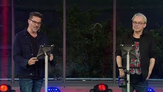 Binger Comedy Nights 2018 Henni Nachtsheim und Rick Kavanian  SWR  Landesschau RheinlandPfalz [upl. by Uohk709]