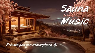 Calming Ambience with Music and Water Sounds  The Calming Onsen music 30 minutes of Healing music [upl. by Brunhilde474]