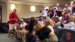 Casey Mize family Auburn players react to No 1 MLB Draft selection [upl. by Elocel78]