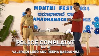 MONTHI FEST 2024 KLC CELBRATION  HOLY FAMILY CHAKALA  POLICE COMPLAINT SKIT [upl. by Dinnie]