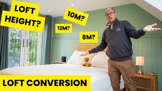 How Much Roof Height Do I Need For A Loft Conversion [upl. by Eenhat]