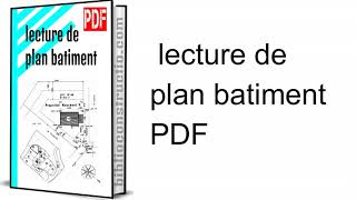 lecture de plan batiment pdf [upl. by Child]