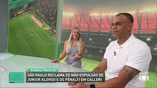 Denílson analisa polêmicas de arbitragem em AtléticoMG x São Paulo [upl. by Okihcim]