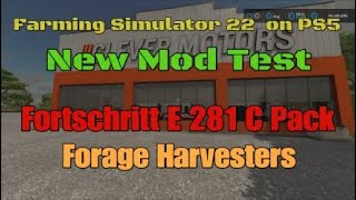 FS22 Fortschritt E 281 C Pack New mod for May 31 [upl. by Heng]