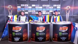 Adrian Flux British SGP Press Conference [upl. by Anastasius523]