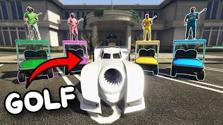 We Played GOLF With The VIGILANTE GTA 5 Online [upl. by Eloccin]