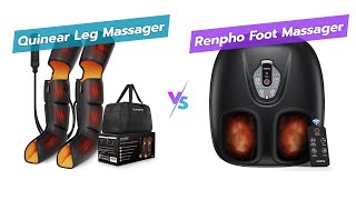 🦵 Leg Massager Showdown QUINEAR vs RENPHO 💥 [upl. by Nichola125]