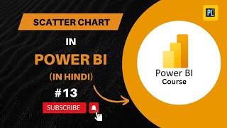 Scatter Chart in Power BI  Complete Power BI Course Hindi powerbitraining shorts youtube [upl. by Anirtac]