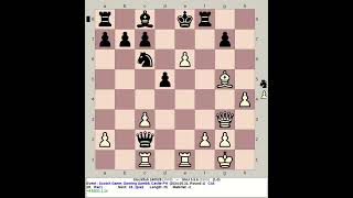 Stockfish 240528 vs GNU 5 5 6  Scotch Goering Gambit Bardeleben chess [upl. by Ahsienaj206]