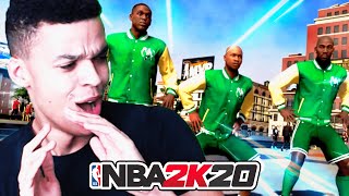 NBA 2K20  Le big three des Celtics écrase la concurrence comme en 2008  Rondo Allen Garnett [upl. by La Verne]