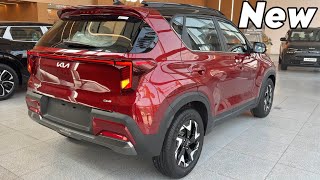 KIA SONET 2024 Top Model GT Line  360 Adas  NEW SONET GTX PLUS 2024 Red Colour Review [upl. by Parks]