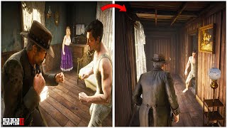 What Happens If Arthur Leaves Karen During the Fight With Her Client  RDR2 [upl. by Urbai]