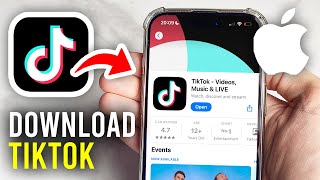 How To Download TikTok On iPhone  Full Guide [upl. by Aeslek]