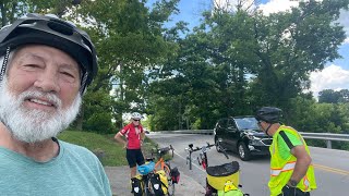 Bicycle Touring TransAm…Berea Kentucky to Harrodsburg Kentucky May 20 2024 [upl. by Hakon]