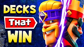 Top 5 BEST Clash Royale Decks for June 2024 [upl. by Nikkie]