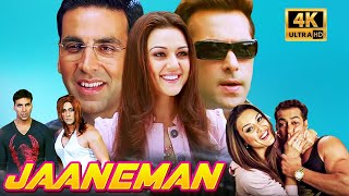 अक्षय कुमार और सलमान खान की मजेदार कॉमेडी मूवी  Full Hindi Comedy Movie  Jaaneman  Preity Zinta [upl. by Rhiamon]