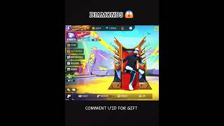 Unlimited Diamonds in Free Fire 💎🔥😱 Must Watch  Comment for Gift 🥰 freefire shorts [upl. by Stark]