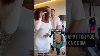 blindreaction Naka amp Dom pregnancy announcement God bless uI’m so happy youtubeshorts [upl. by Hunger]