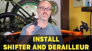 How to install your Shifter and Rear Derailleur [upl. by Laidlaw]