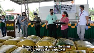 DAR goes beyond distribution of lands provides farm inputs and seedlings to Batangas farmers [upl. by Novelc]