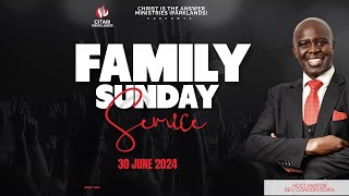 FIRST SERVICE  SUNDAY 30TH JUNE 2024  FAMILY SERVICE  REV GORDON ODIRA [upl. by Nydia]