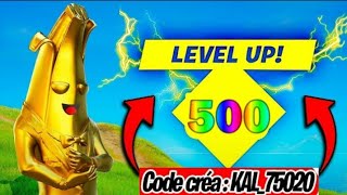 COMMENT JAI MONTÉ  DE 500 PALIERS SUR FORTNITE  SAUVER LE MONDE 1 Million dXP par jour [upl. by Ecnerual]