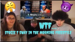 Stogie T freestyle On Sway In The Morning REACTION HE IS FIRE [upl. by Ynna]