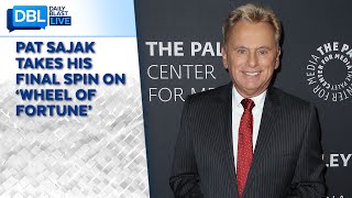 Pat Sajak Takes His Final Spin on ‘Wheel of Fortune’ [upl. by Leyes]