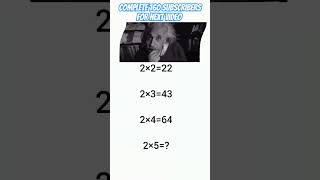 math iq test  math challenge  math magic mathchallenge​ mathematics​ mathstricks​ [upl. by Esilram]