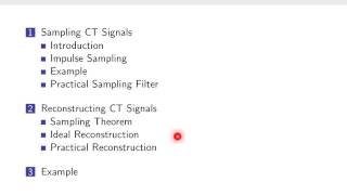 Sampling Signals 113  Introduction [upl. by Ogg]