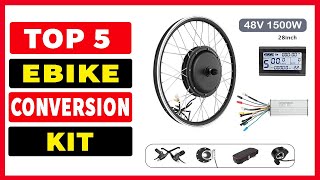 Top 5 Best EBike Conversion Kits in 2023  Best Ebike Mid Drive Motor [upl. by Nabatse]